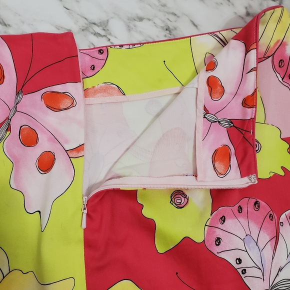 ITW By Claude Brown Butterfly Skirt - Picture 3 of 6